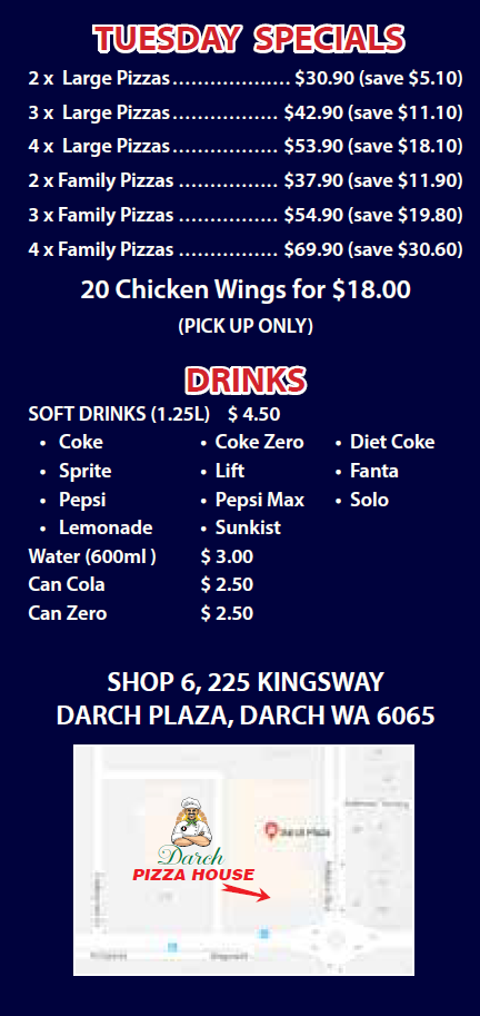 Darch Pizza Menu Online Ordering by Order Eats 5